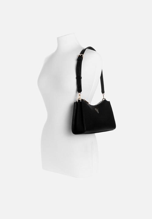 GUESS - Lucci Top Zip Shoulder Bag-Black
