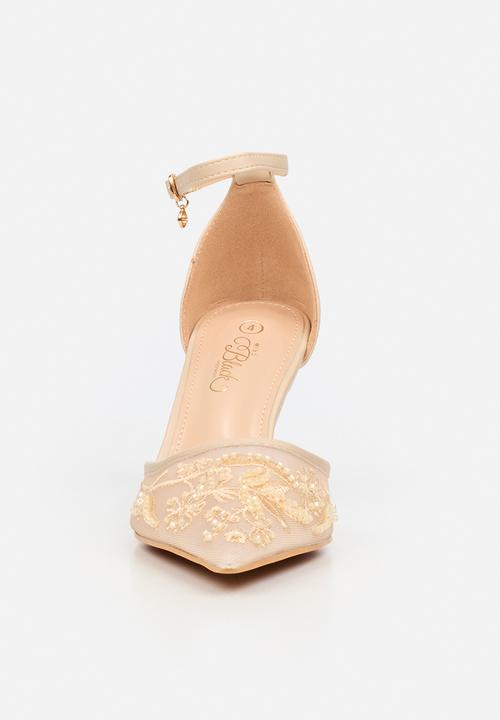 Miss Black - Rayna 1 closed toe ankle strap - neutral