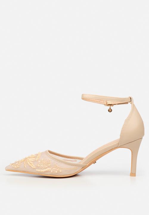 Miss Black - Rayna 1 closed toe ankle strap - neutral