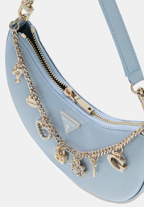 GUESS - Tasmin Mini Shoulder Bag-Light Blue