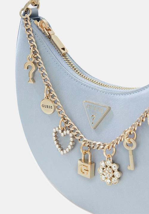 GUESS - Tasmin Mini Shoulder Bag-Light Blue