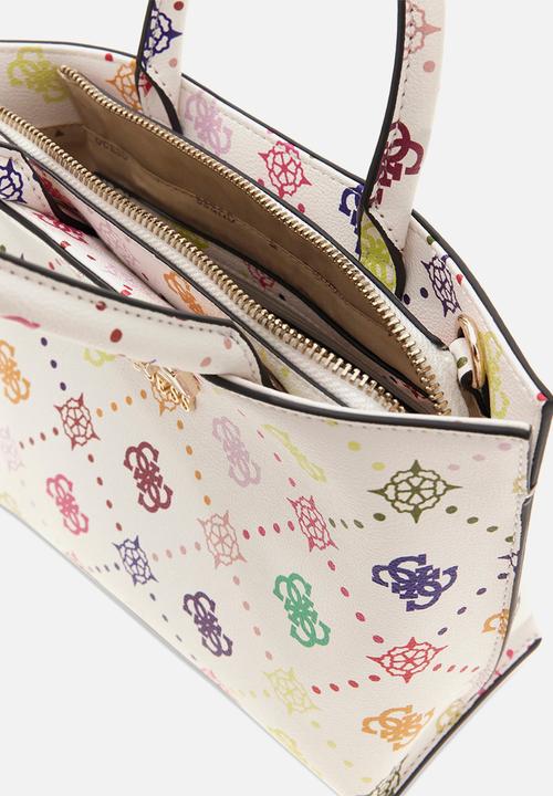 GUESS - Emelie Logo Mini Tote Bag - Multi Logo
