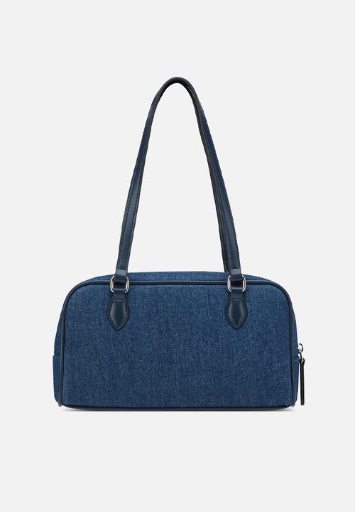 GUESS - Justina Mini Shoulder Bag- Denim