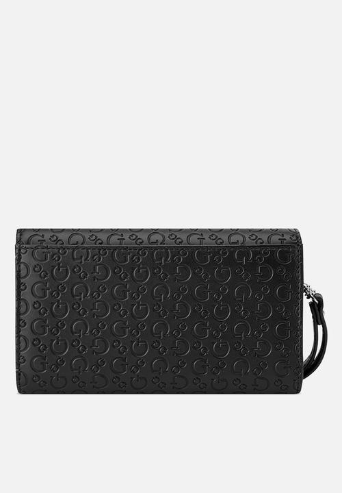 GUESS - Remy Sling Phone Organizer Bag- Black