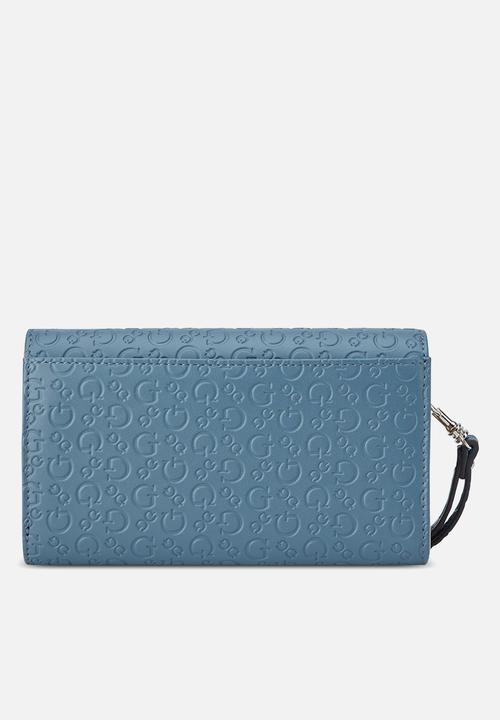 GUESS - Remy Sling Phone Organizer Bag- Denim