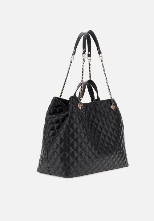 GUESS - Giully Large 2 In 1 Tote Bag-Black