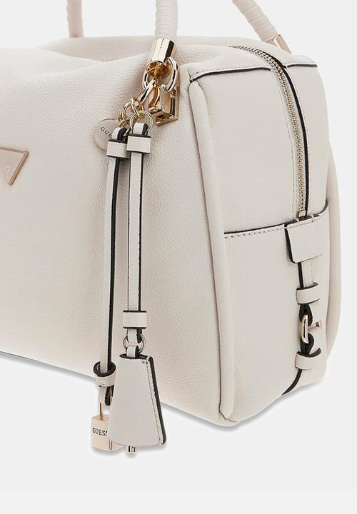 GUESS - Danya Satchel Bag-Off White