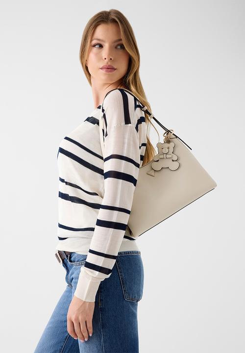 GUESS - Kassie Hobo Bag - Off White