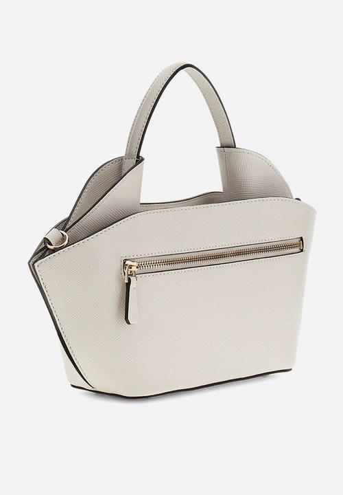 GUESS - Patsie Mini Tote Bag - Off White