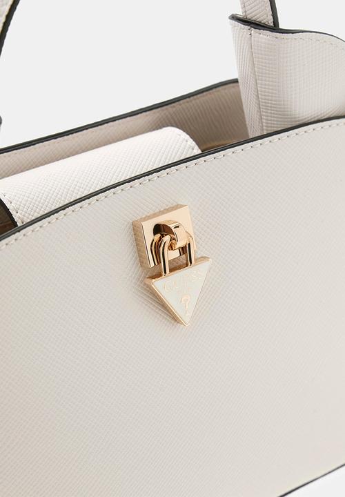 GUESS - Patsie Mini Tote Bag - Off White
