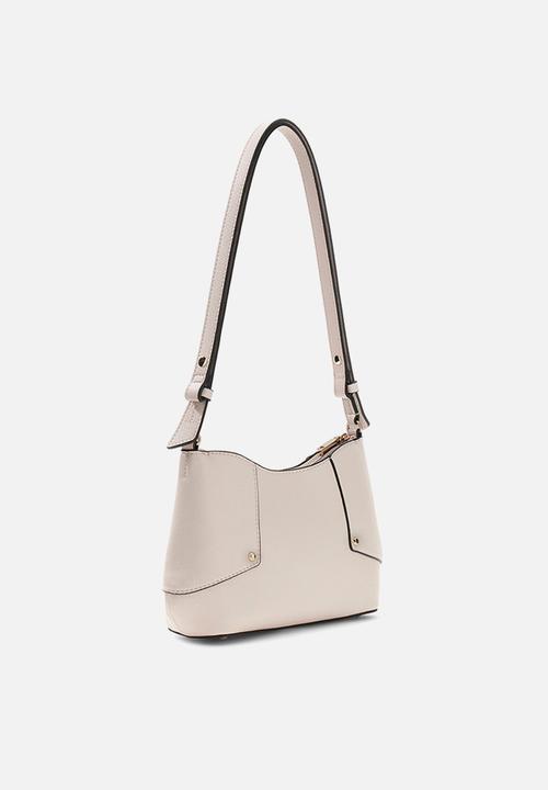 GUESS - Darcy Convertible Shoulder Bag-Stone