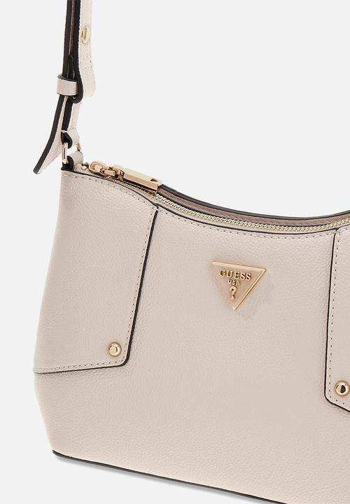GUESS - Darcy Convertible Shoulder Bag-Stone