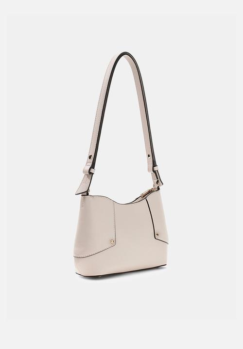 GUESS - Darcy Convertible Shoulder Bag-Stone