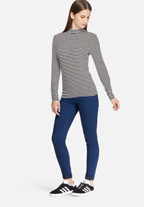 Jacqueline de Yong - Spirit stripe roll neck