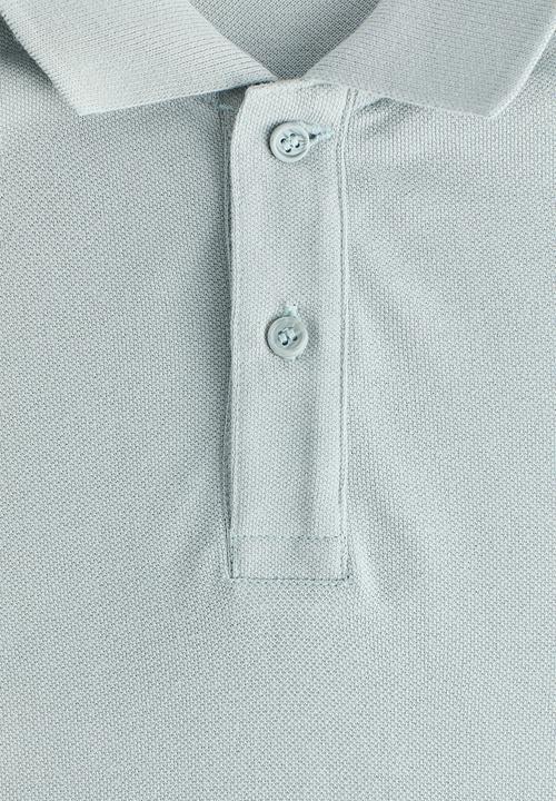 H&M - Cotton piqu? polo shirt - light dusty green