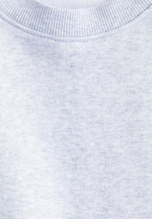 H&M - Crew-neck sweatshirt - light grey marl