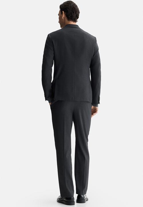H&M - Regular fit single-breasted jacket - dark grey