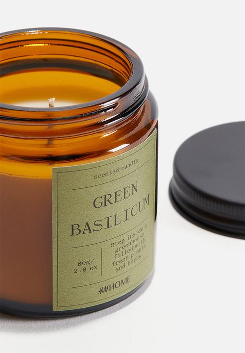 H&M - Scented candle - green basilicum