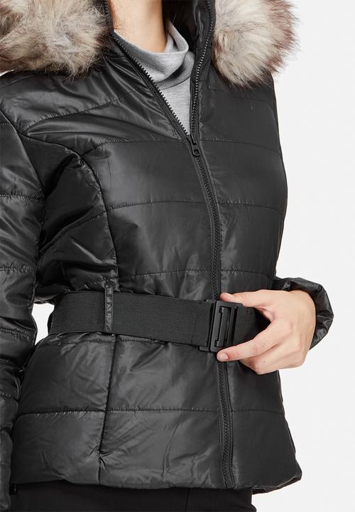 Jacqueline de Yong - Isabel belted nylon jacket