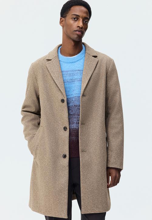 H&M - Single-breasted coat - beige