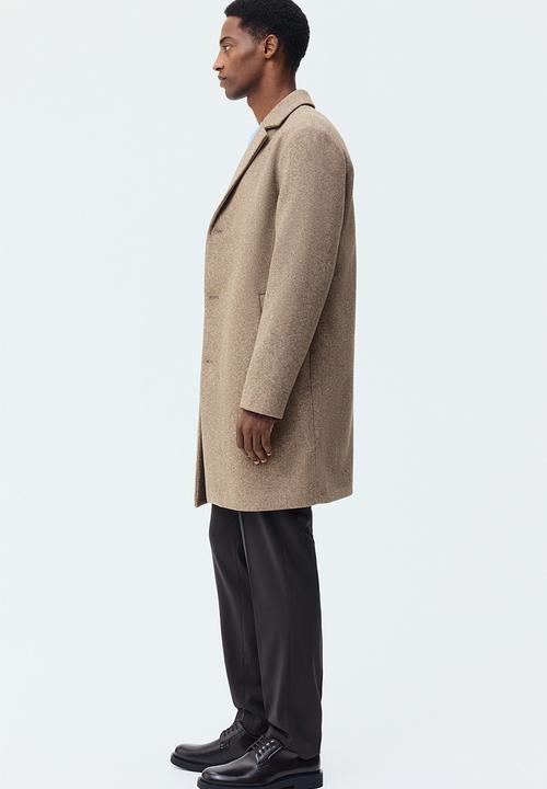 H&M - Single-breasted coat - beige