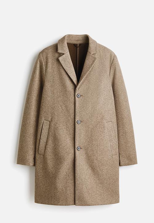 H&M - Single-breasted coat - beige