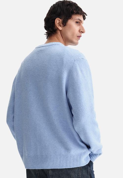 H&M - Regular fit brushed jumper - light blue