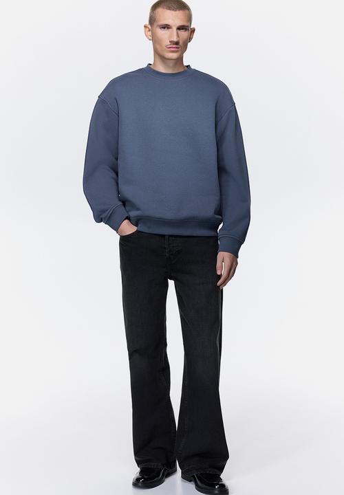 H&M - Loose fit sweatshirt - dusty blue