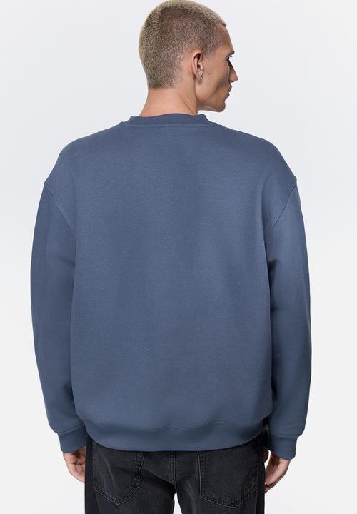 H&M - Loose fit sweatshirt - dusty blue