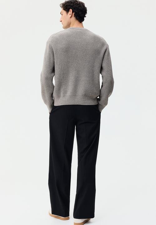 H&M - Relaxed fit knitted jumper - mole