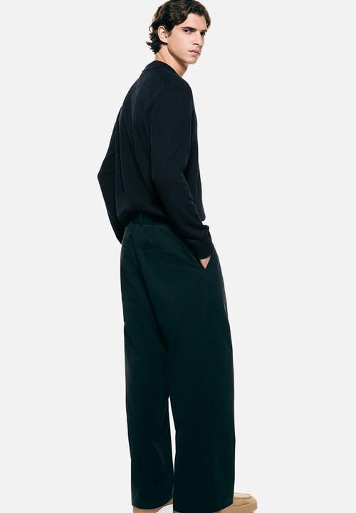H&M - Regular fit polo shirt - dark blue
