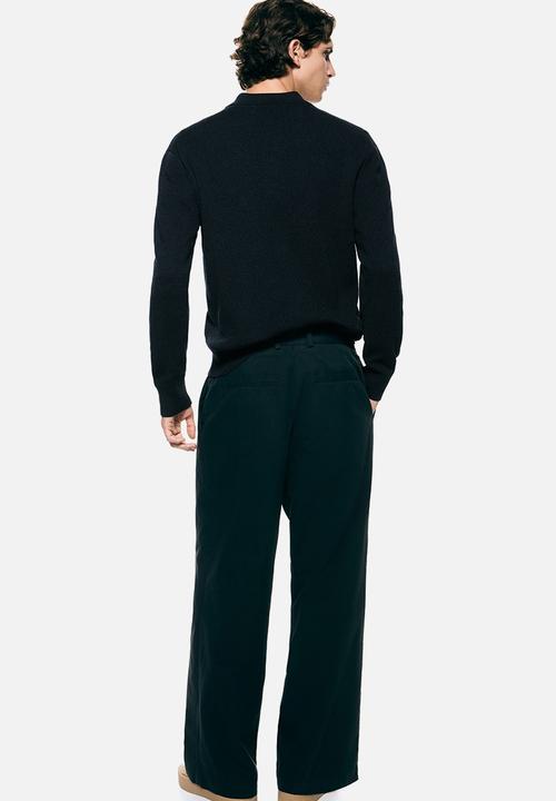 H&M - Regular fit polo shirt - dark blue