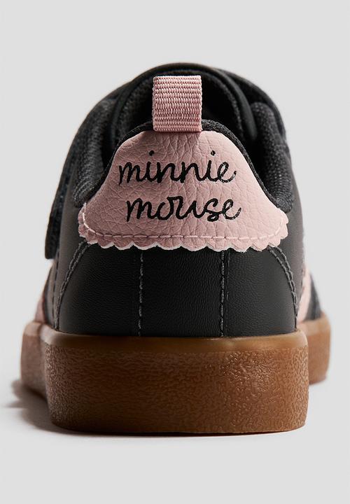 H&M - Motif-detail trainers - black/minnie mouse