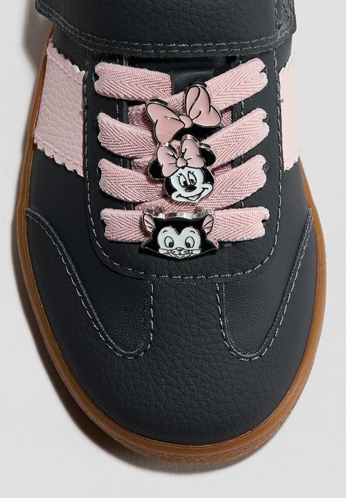 H&M - Motif-detail trainers - black/minnie mouse