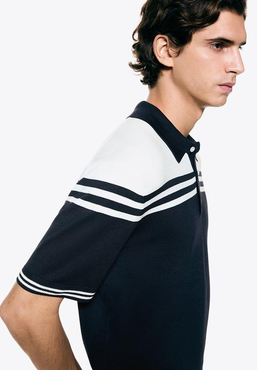H&M - Regular fit polo shirt - dark blue