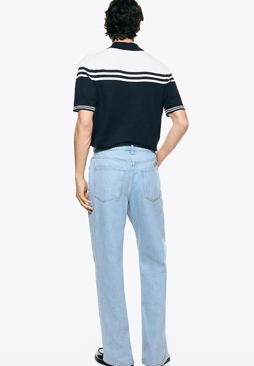 H&M - Regular fit polo shirt - dark blue