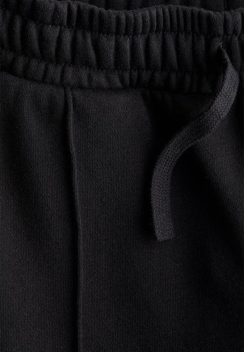 H&M - Straight sweatshirt joggers - black