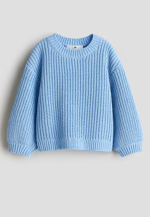 H&M - Chenille-knit jumper - light blue