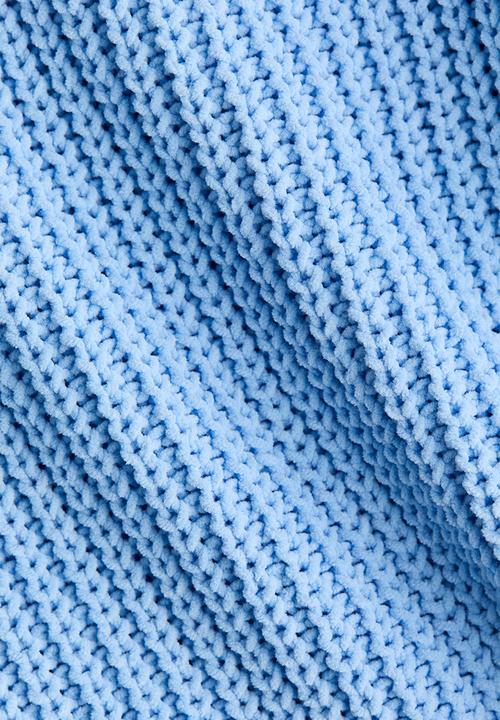 H&M - Chenille-knit jumper - light blue