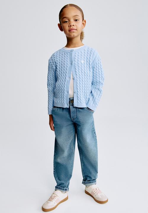 H&M - Cable-knit cardigan - blue