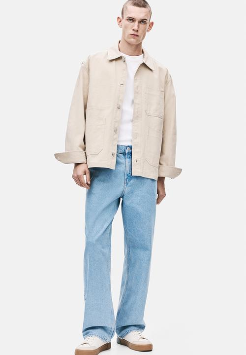 H&M - Relaxed jeans - light denim blue