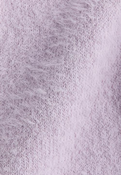 H&M - Fluffy-knit jumper - light dusty purple