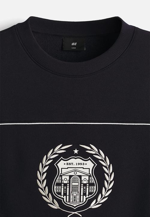 H&M - Loose fit sweatshirt - dark blue