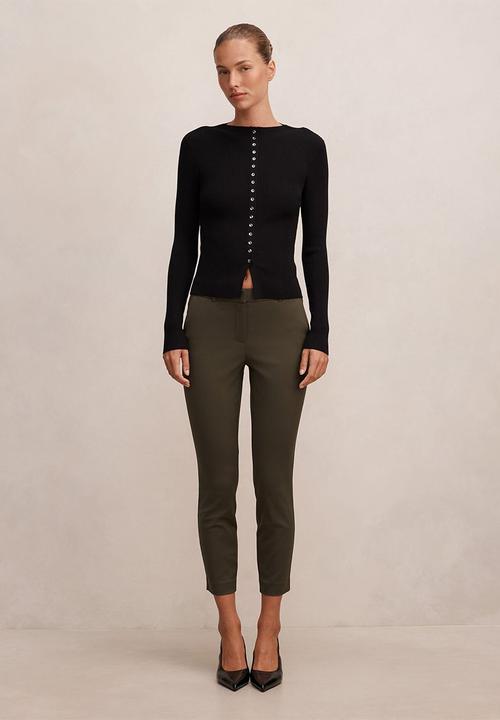 Forever New - Gwen 7/8th slim pants in olive
