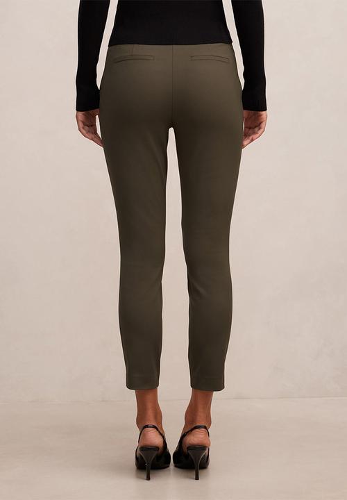 Forever New - Gwen 7/8th slim pants in olive