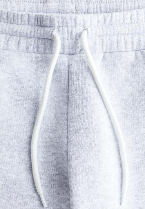 H&M - Brushed-inside joggers - light grey marl