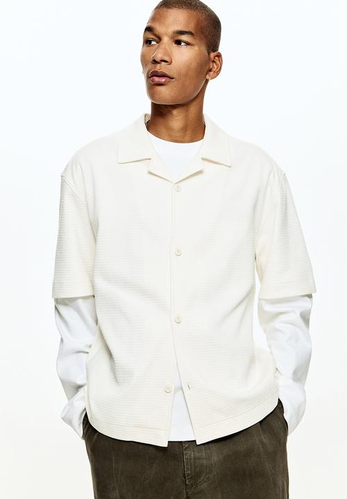 H&M - Loose fit shirt - white