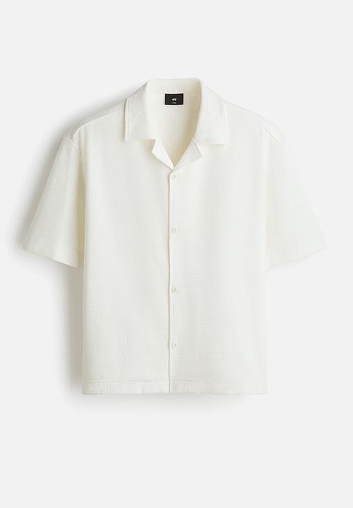 H&M - Loose fit shirt - white