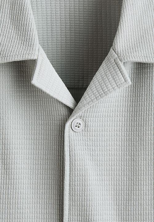 H&M - Loose fit shirt - light grey