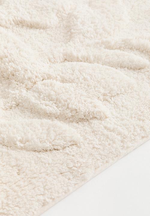 H&M - Tufted cotton bath mat - white